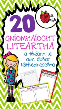 Preview of 20 Gníomhaíocht Liteartha d'aon Scéal (as Gaeilge) - Rang 4/5/6