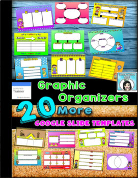 Preview of 20 More Google Slides Graphic Organizer Templates