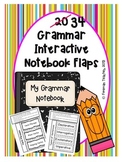 Grammar Interactive Notebook Flaps