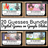 20 Guesses Games BUNDLE | Fun Friday Activity | Class Party