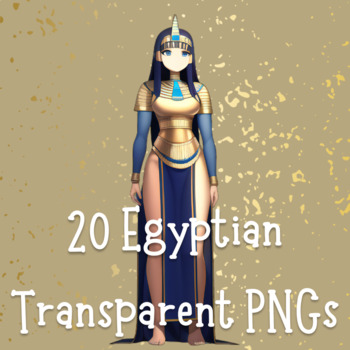 Preview of 20 HD Anime Egyptian Female Transparent PNGs - Clip Art