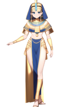 Catgirl Ancient Egypt Drawing Anime, egyptian pound, mammal, cat Like  Mammal png | PNGEgg