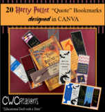 Harry Potter  Bookmarks (20 Count)