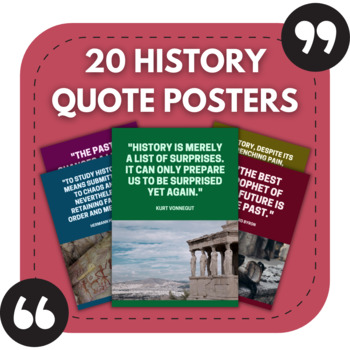 Preview of 20 History Posters | History Classroom Bulletin Boards | History Classroom Decor