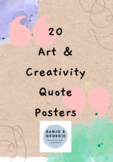 20 Inspirational Art and Creativity Quote Posters ~ Waterc