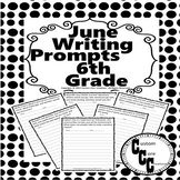20 June Writing Prompts for 6th Grade