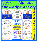 20 Letter Recognition Activities + Distant Learning Activities
