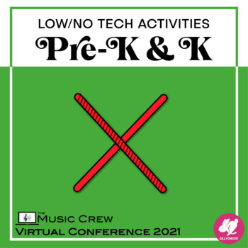 Preview of 20 Low/No Tech Activities for Pre-K and K - part 2 of 4
