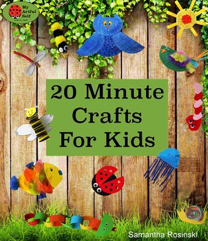 Preview of 20 Minute Crafts for Kids - pdf