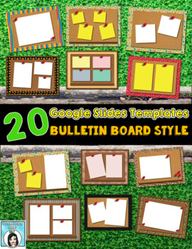 Preview of 20 Google Slides Templates Bulletin Boards
