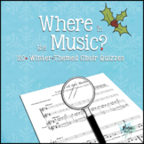 20+ Music Repertoire Quizzes for Choir [WINTER]
