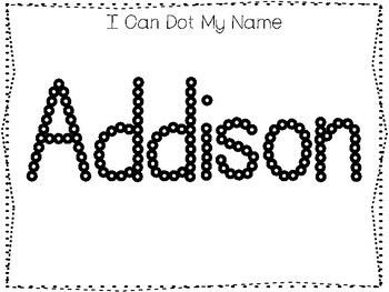 20 No Prep Addison Name Tracing and Activities. Non-editable. Preschool ...