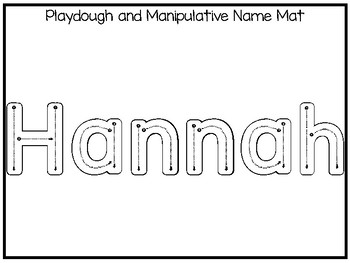 20 No Prep Hannah Name Tracing and Activities. Non-editable. Daycare ...