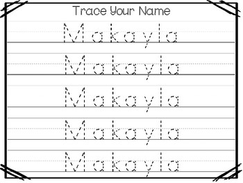 makayla in letters