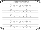 20 No Prep Samantha Name Tracing and Activities. Non-edita
