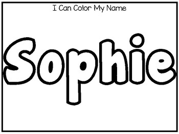 Sophie Name Coloring Page - Sophia Name A Coloring Page Of Sophia Name