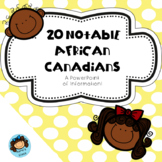 20 Notable African Canadians
