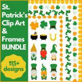 20% OFF St. Patrick's Day Frames/Borders and Clip Art BUND