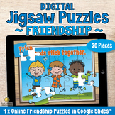20-Piece Digital Jigsaw FRIENDSHIP PUZZLES Online Games: E