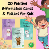 20 Positive Affirmation Cards and Posters for Kids