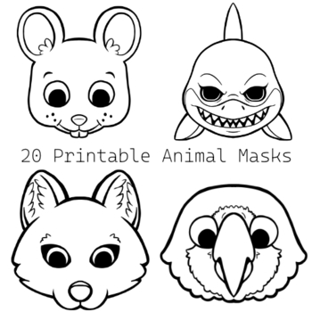 Animals Carnival Mask Vector Festival Decoration Masquerade And Party  Costume Cute Cartoon Head Decor Celebration Vector Illustration.  Traditional Fantasy Drawing Wild Character Carnival Animal Mask. Royalty  Free SVG, Cliparts, Vectors, and Stock