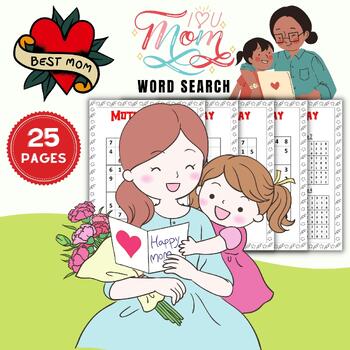 Preview of 20 + Printable Mothers day Sudoku Puzzles With Solutions -Brain Game Activities