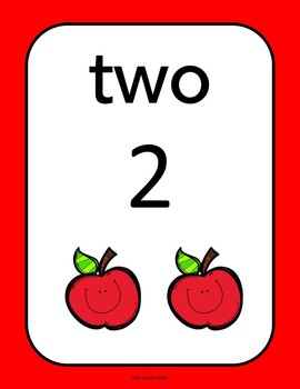 20 printable numbers posters happy apple numbers 1 20 wall charts