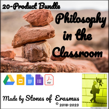 Preview of 20-Product Philosophy Curriculum Bundle for Insightful Learning (Grades 8-11)