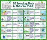 20 Recycling Facts To Make You Think  - Poster