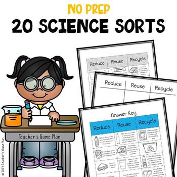 Preview of 20 Interactive Science Sorts