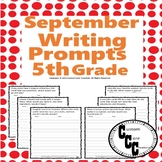 20 September Writing Prompts for 5th Grade
