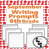 20 September Writing Prompts for 6th Grade