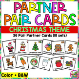 Christmas Holiday Partner Share Pair Up Sets for Think Pai