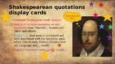 20 Shakespeare celebration quotations: fun and colourful f