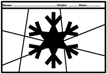 snowflake coloring teaching resources teachers pay teachers