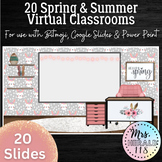 20 Spring Summer Virtual Classroom Backgrounds for Bitmoji