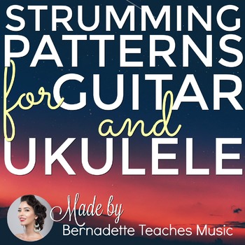 Preview of 60+ Pages of Strumming Patterns (Posters & Handouts)