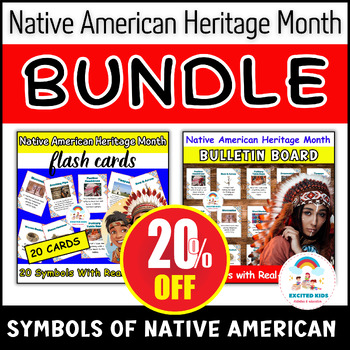 Preview of Native American Heritage Month Symbols BUNDLE | Indigenous Peoples Day PACK
