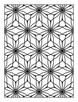 coloring pages of tessellations