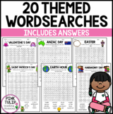 20 Themed Word Searches With Answers