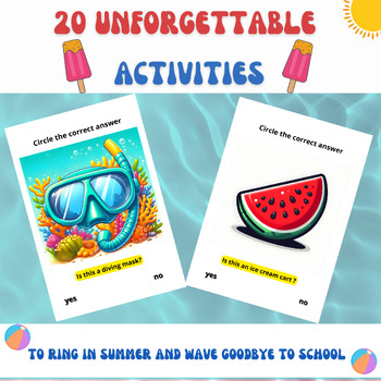 Preview of 20 Unforgettable Activities to Ring in Summer and Wave Goodbye to School.