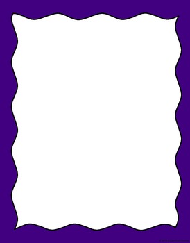 purple borders for microsoft word