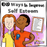 20 Ways To Increase Self Esteem Handout