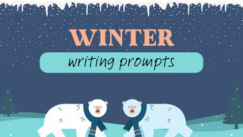 Preview of 20 Winter-themed Creative Writing Prompts