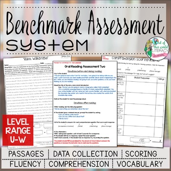 Preview of Benchmark Assessment System Range U-W