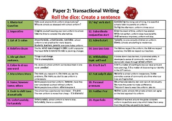 study guide for writing essays and transactional texts