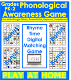 Rhyme Time Digital Matching Game + Bonuses: Distant Learni