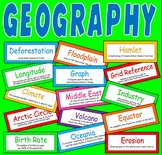 200 GEOGRAPHY FLASHCARDS TEACHING RESOURCES CLASSROOM DISP