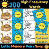 200 High-Frequency Words (Sight Words) for Summer Fun for 