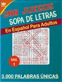 200 Sopa de letras en español  Unique Spanish Word Search 